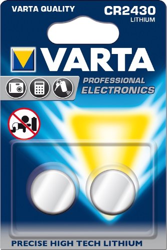 Varta CR2430 Lithium Coin Battery (Pack of 2)