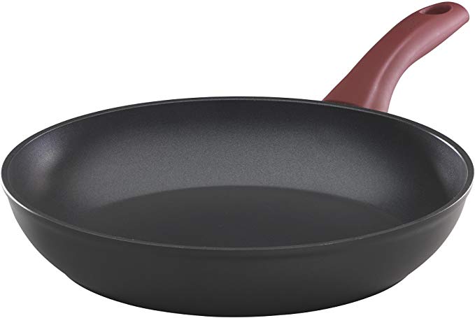 Bialetti 07441 Simply Italian Nonstick Fry Pan, 10", Multicolor Red