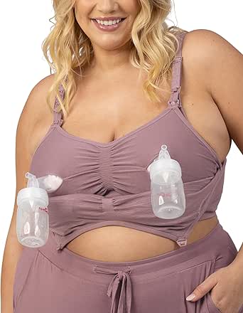 Kindred Bravely Sublime Hands Free Pumping Bra | Patented All-in-One Pumping & Nursing Bra with EasyClip