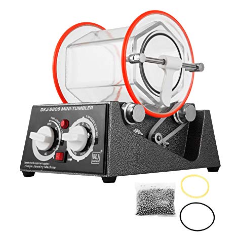 BestEquip Magnetic Tumbler Magnetic Polisher 5 Speed Control Jewelry Polisher Tumbler (45W)