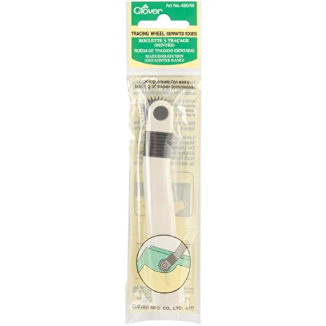 Clover Tracing Wheel Serrated Edges