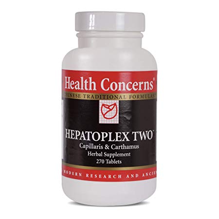 Health Concerns - Hepatoplex Two - Capillaris & Carthamus Herbal Supplement - Supports Normal Liver Function - 270 Tablets