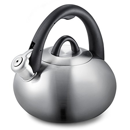 Calphalon 2-Quart Stainless Steel Tea Kettle with Whistle