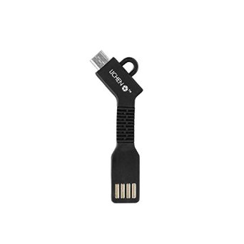 Grifiti Lichen Keychain Micro USB to USB Charger and Sync for Andriod, Google, Nexus, Samsung, Droid, HTC, LG, Motorola, Sony, Jawbone 1 Pack