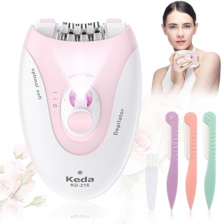 Epilator, Epilator for Women 2 Speed Setting, 36 Tweezers Facial Epilator Smooth Glide Epilator for Women Face Epilator, Facial Hair Removal Epilator Hair Remover for Women Face Legs Bikini Arms Legs