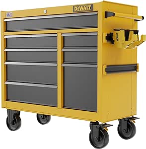 DEWALT Tool Chest with 9 Drawers, 41 Inch, 100lb Drawer Capacity, DEWALT Workshop Storage System Compatible (DWST41092)