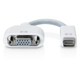 VIMVIP Mini DVI to VGA Adapter Cable for Macbook White