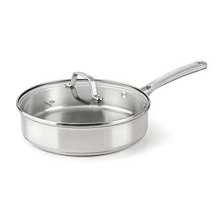 Calphalon Classic Stainless Steel Cookware, Saute Pan, 3-Quart