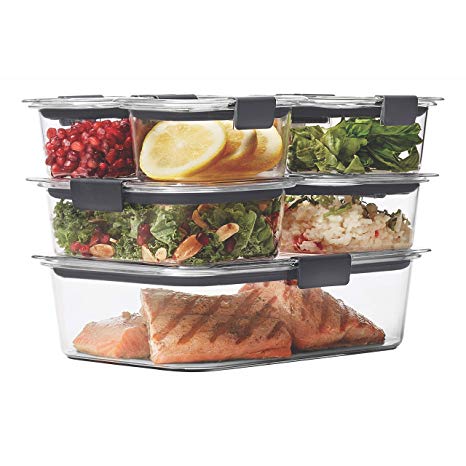 Rubbermaid Brilliance Food Storage Container, 14-Piece Set 1977447