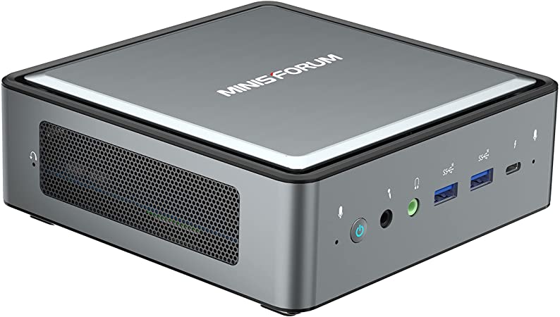 TL50 Mini PC 11th Gen Core i5-1135G7 Windows 10 Pro Desktop Computer, 16GB RAM 512GB NVMe SSD, HDMI/Thunderbolt 4/DP(8K@60Hz) Outputs, 2x2.5G RJ45, 6xUSB Port, 2xHDD Slot, Iris Xe Graphics