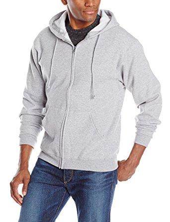 Jerzees Men's Adult Full-Zip Hooded Sweatshirt