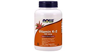 NOW Vitamin K-2 100 mcg, 250Veg Capsules