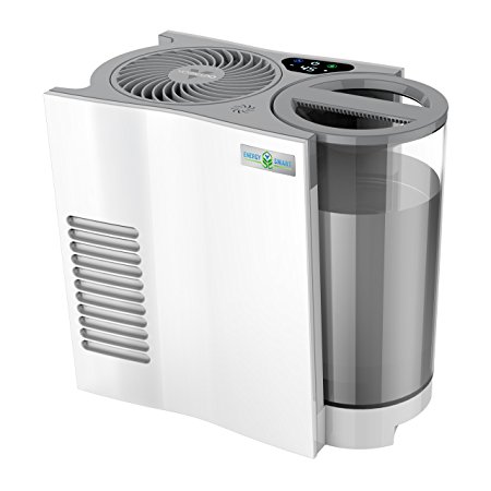 Vornado EVDC300 Energy Smart Evaporative Humidifier with Automatic Shut-off, 1 Gallon Capacity, LED Display