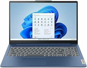 Lenovo IdeaPad Slim 3 15 2024 Business Laptop 15.6" FHD IPS Touchscreen 8-Core AMD Ryzen 7 7730U 16GB LPDDR4 512GB SSD Radeon Graphics Wi-Fi 6 Backlit Keyboard Fingerprint Win11 Home w/ONT 32GB USB