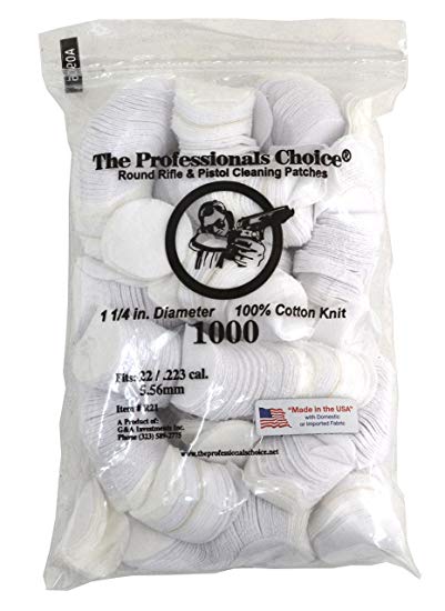 Professional's Choice Gun Cotton Knit Cleaning Patches