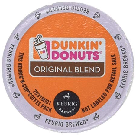 Dunkin Donuts Original Blend Coffee K-Cups (48 Count)