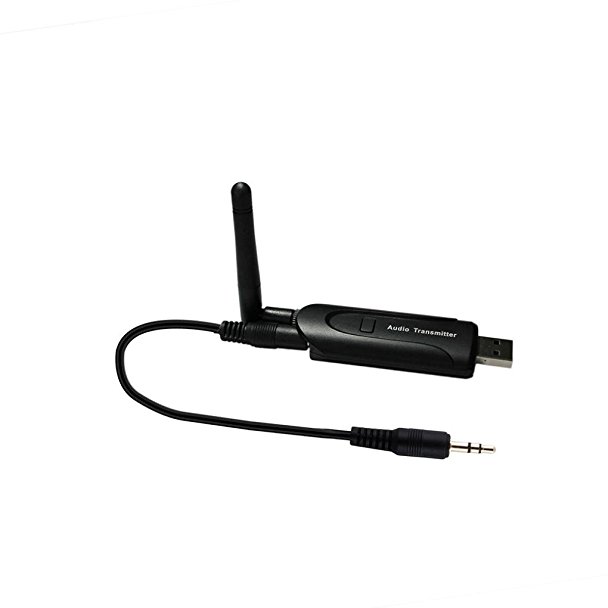 Livoty Bluetooth Wireless A2DP Audio Stereo Adapter Transmitter For TV DVD PC Laptop