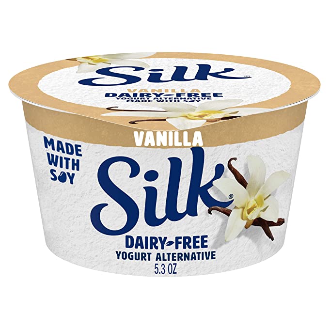 Silk Dairy Free Yogurt Alternative,Vanilla, 5.3 oz