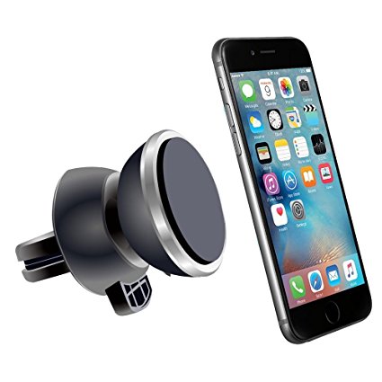 Universal Smart Phone Magnetic Car Mount Air Vent Holder Cradle for iPhone 6s / 6 PLUS / 7 / 7 Plus / Samsung / Note 5 /s7 Cell Phone (Magnetic)