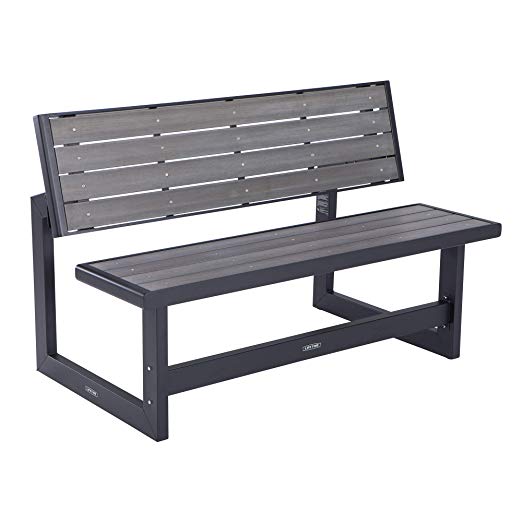 Lifetime 60253 Convertible Bench, Harbor Gray