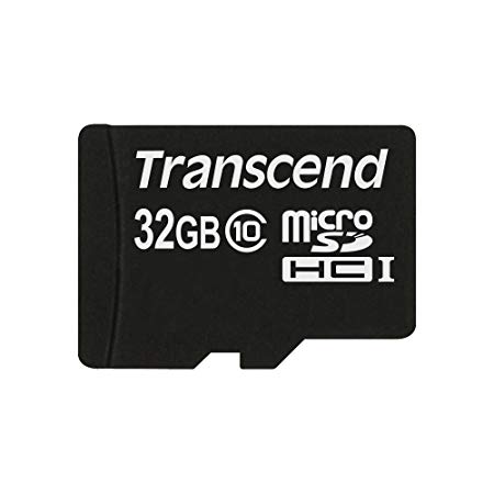 Transcend Information TS32GUSDC10 32GB micro SDHC10 Flash Memory - No Box or Adapter