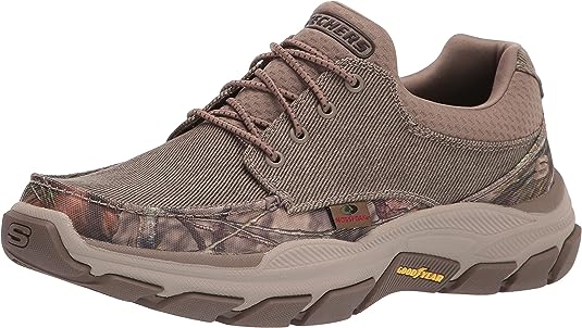 Skechers Men's Respected-Loleto Moc Toe Bungee Lace Slip On