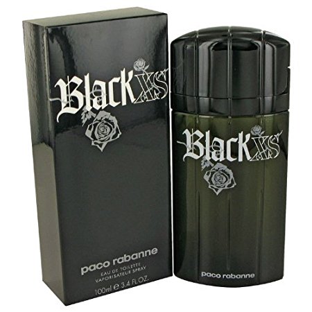 Black Xs By Paco Rabanne For Men, Eau De Toilette Spray, 3.4-Ounce Bottle