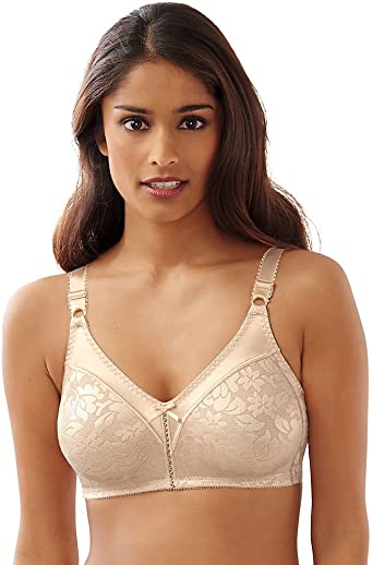 Bali Women's Double Support Lace Wirefree Bra