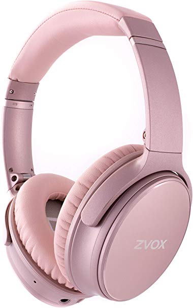 ZVOX AccuVoice AV50 Noise Cancelling Headphones (Rose Gold)