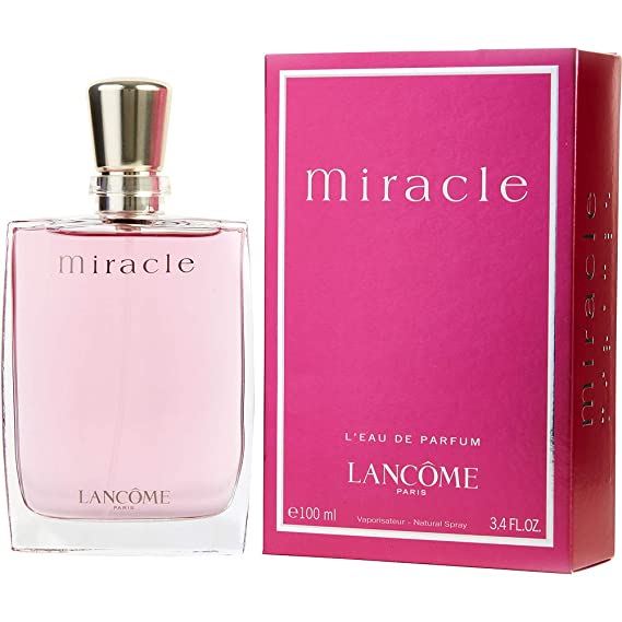 Miracle By Lancome For Women Eau De Parfum Spray 3.4 Oz