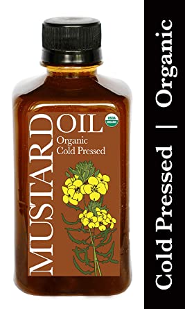 Daana Premium Organic Mustard Oil, Cold Pressed, Single Origin (350 ml)