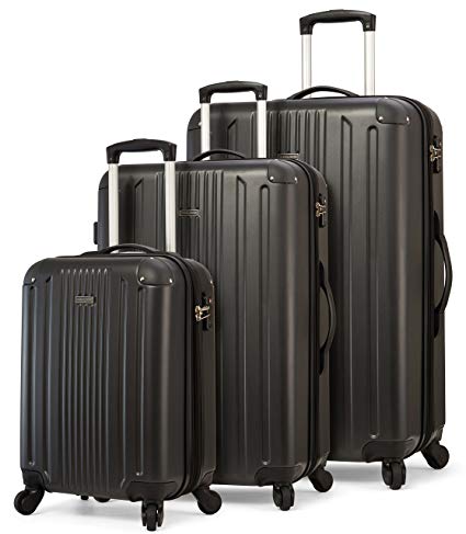 TravelCross Milano Luggage 3 Piece Expandable Lightweight Spinner Set