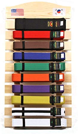 Ace Martial Arts Supply Belt Display