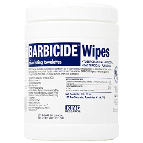 Barbicide Disinfectant Wipes