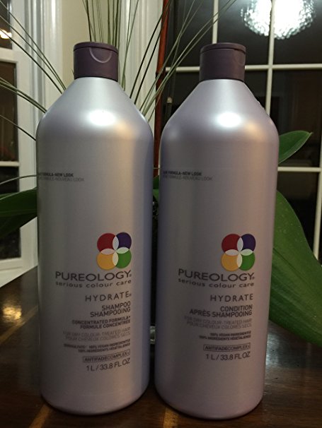 Pureology Hydrate Shampoo and Conditioner Set, 33.8 oz. Duo