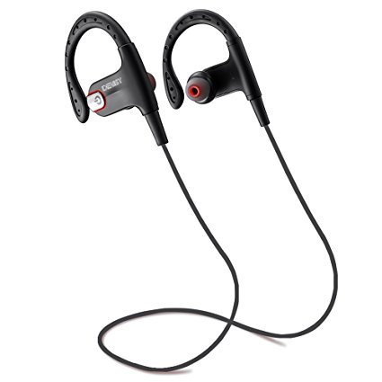 DENISY Bluetooth Headphones With Microphone Wireless Sport Stereo In-Ear Noise Cancelling Sweatproof Headset for iPhone Samsung Lg and Android Phones