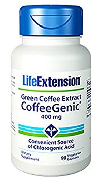 CoffeeGenic Green Coffee Extract 400 mg - 90 - VegCap