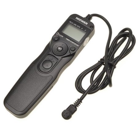 Neewer Timer Remote for Canon 50D, 40D, 30D, 20D, 10D, 5D,1Ds Mark III, 1D Mark III, 1D Mark II N, 1Ds Mark II,1D, 1V, EOS 3, D2000