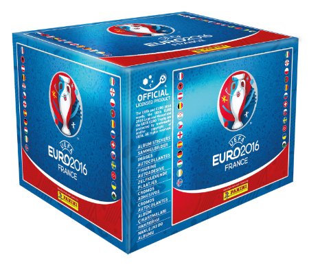 UEFA Euro 2016 Sticker Collection Pack (100 packs)