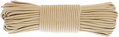 GOLBERG G Paracord Rope 550 Type III Paracord - Parachute Cord - 550 Cord - 550lb Tensile Strength - 100% Nylon - Made in The USA