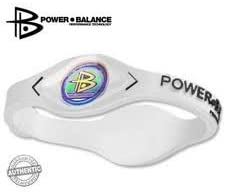 Power balance 100% Surgical Grade Silicone Wristband Balance Bracelet (White/Black lettering) size Extra Small