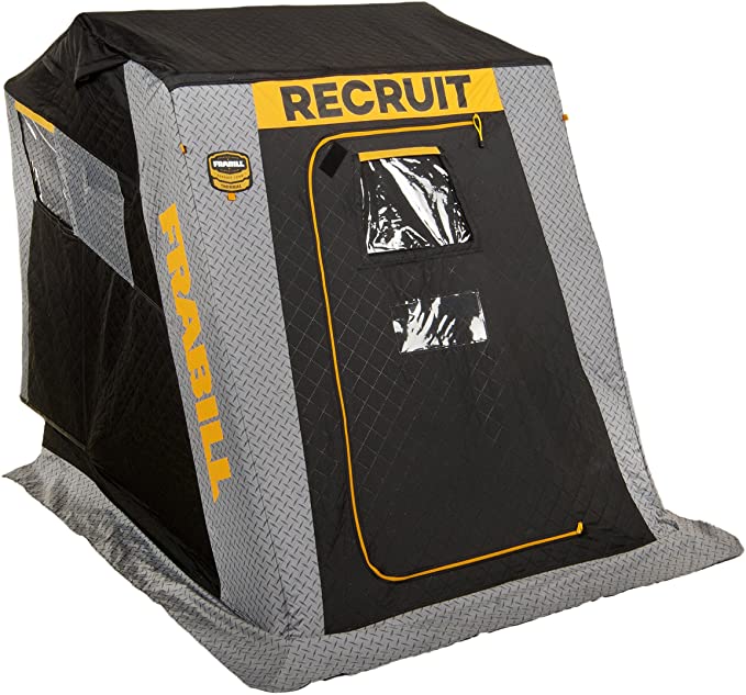 Frabill Recruit 1250 Insulated Flip-Over Front Door W/ Boat Seat