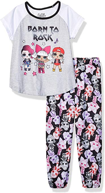 L.O.L Surprise! Girls' Big LOL Surprise 2-Piece Pajama Set