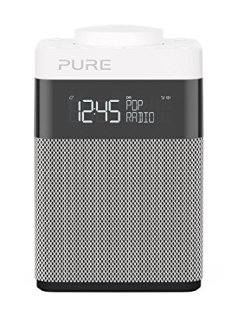 Pure Pop Mini Portable Digital DAB/FM Radio with Alarm and Kitchen Timer