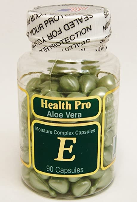 Vitamin E Skin Oil Aloe Vera, 90 Softgels (Pack of 2)