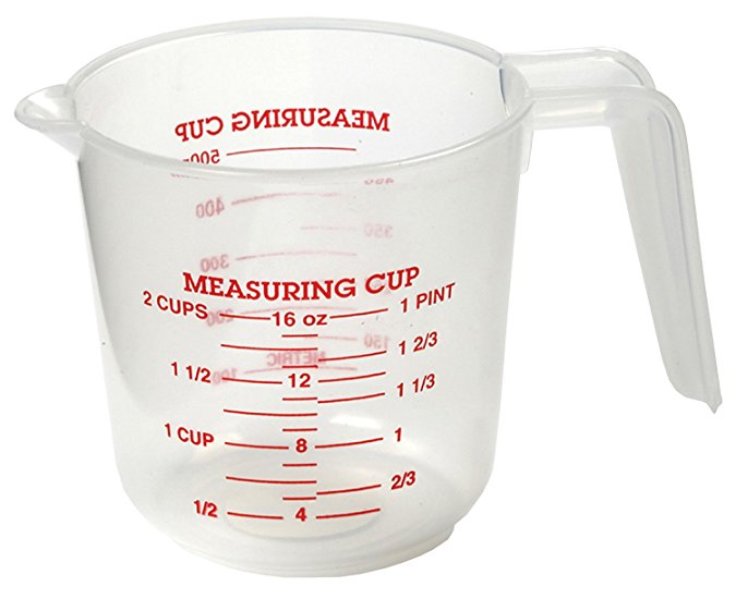 Norpro 2-Cup Plastic Measuring Cup