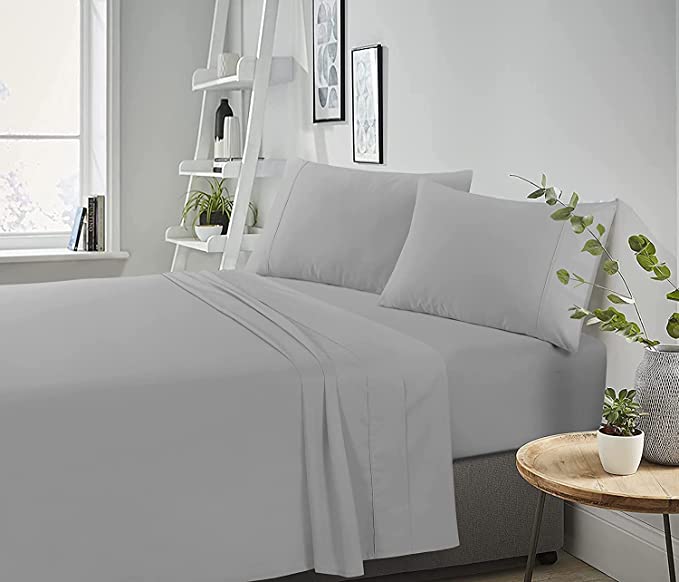 Linen Republic Sheets Set| 4 Piece Bedsheets Set, Percale Quality, Anti-Wrinkle and Fade Resistant Hotel Collection Bed Sheets Set