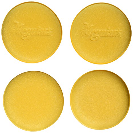 Meguiar's W0004 4-1/2" Foam Applicator Pads - (Pack of 4)