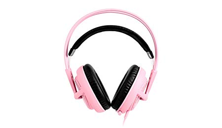 SteelSeries Siberia V2 Full-Size Gaming Headset (Pink)