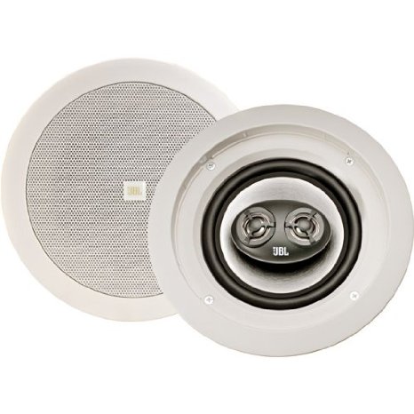 JBL SP6CSII Round 65 Inch Stereo Dual-Tweeter In-Ceiling Speaker